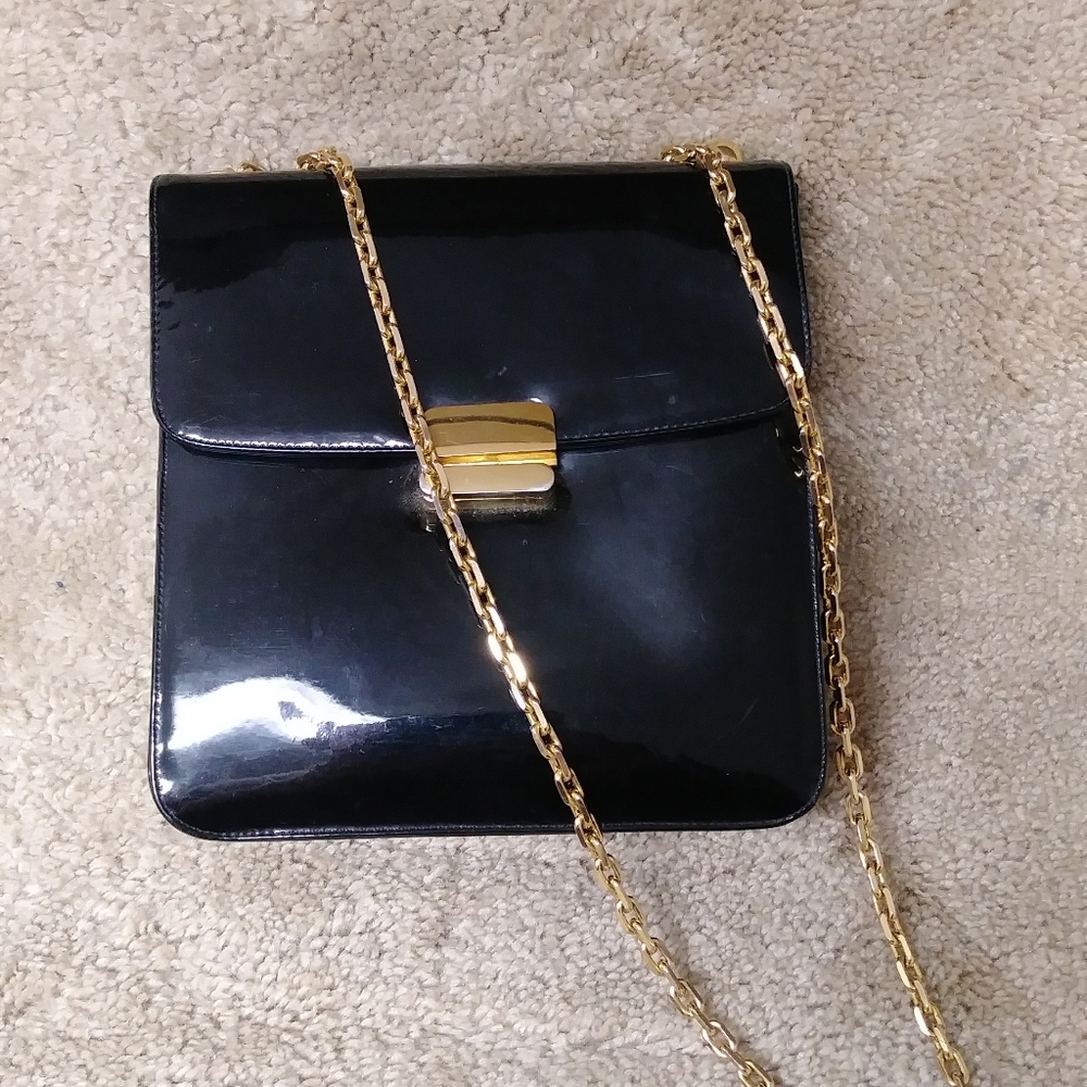 Koret Black Patent Leather Purse